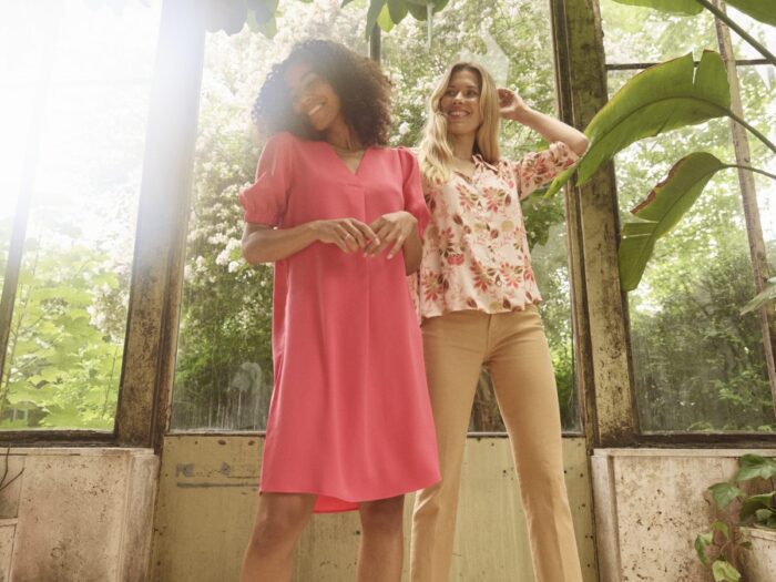 149900 Maeve Leia Dress – 151340 Therica Fleur SS Shirt – 151680 Ashley Twill Pant_2-2