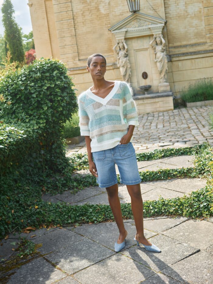 169440 MMDaya SS Patch Knit – 170370 MMSoey Grendel Shorts